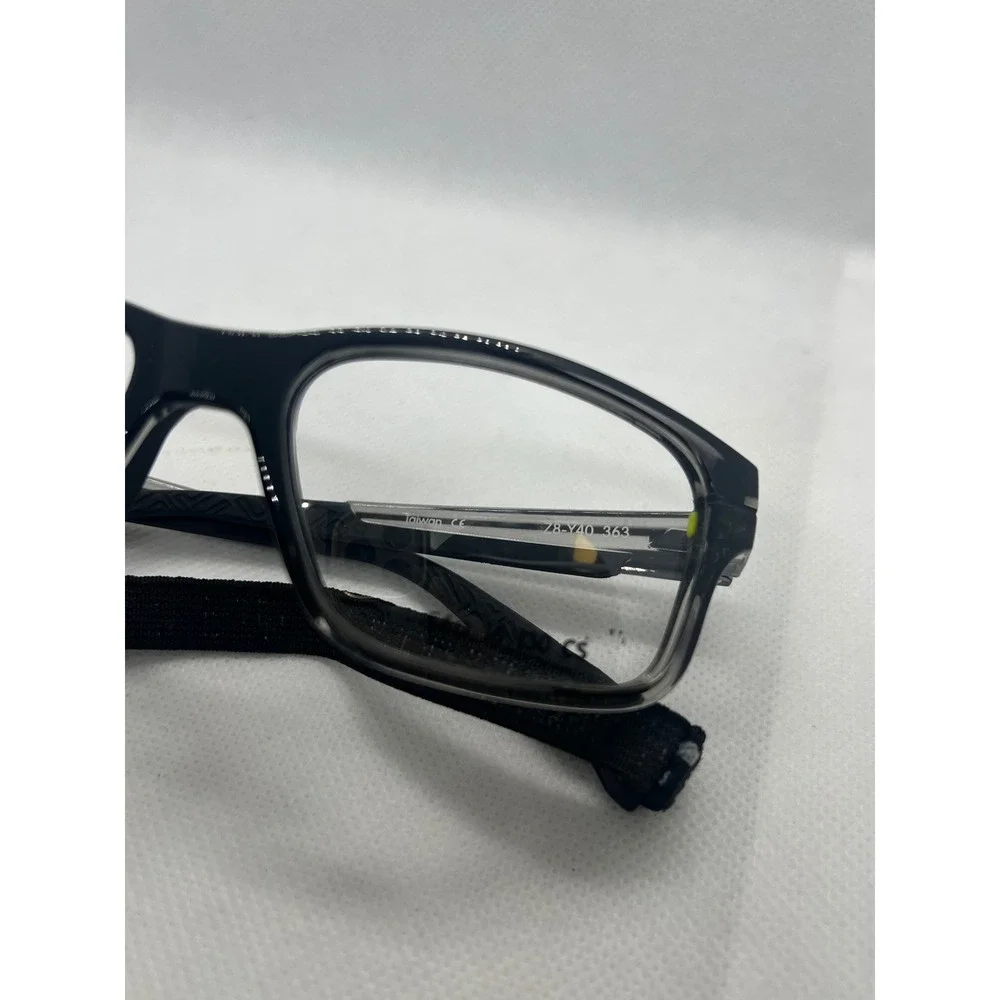 Rec Specs Virtually‎ Indestructible Eyeglasses Z8-Y40 363 Smoke Grey Black